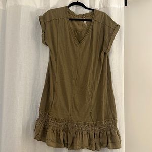 Anthropologie “Daily Practice” Green Dress
